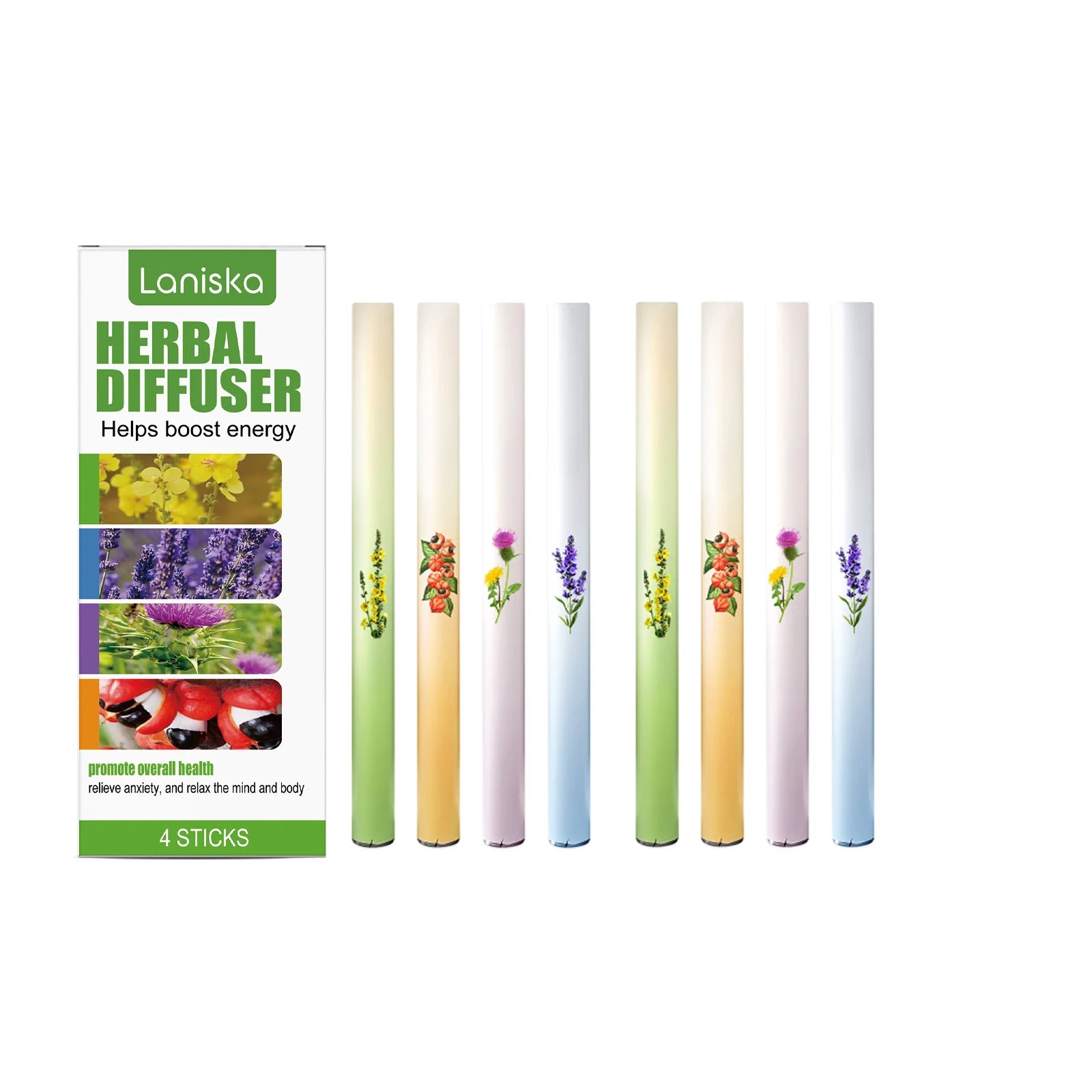 4pcs Care Stick Air Freshening Pen, Moisturizing Gentle Care for Smooth Breathing, Convenient Care Stick, Aromatherapy Fragrance