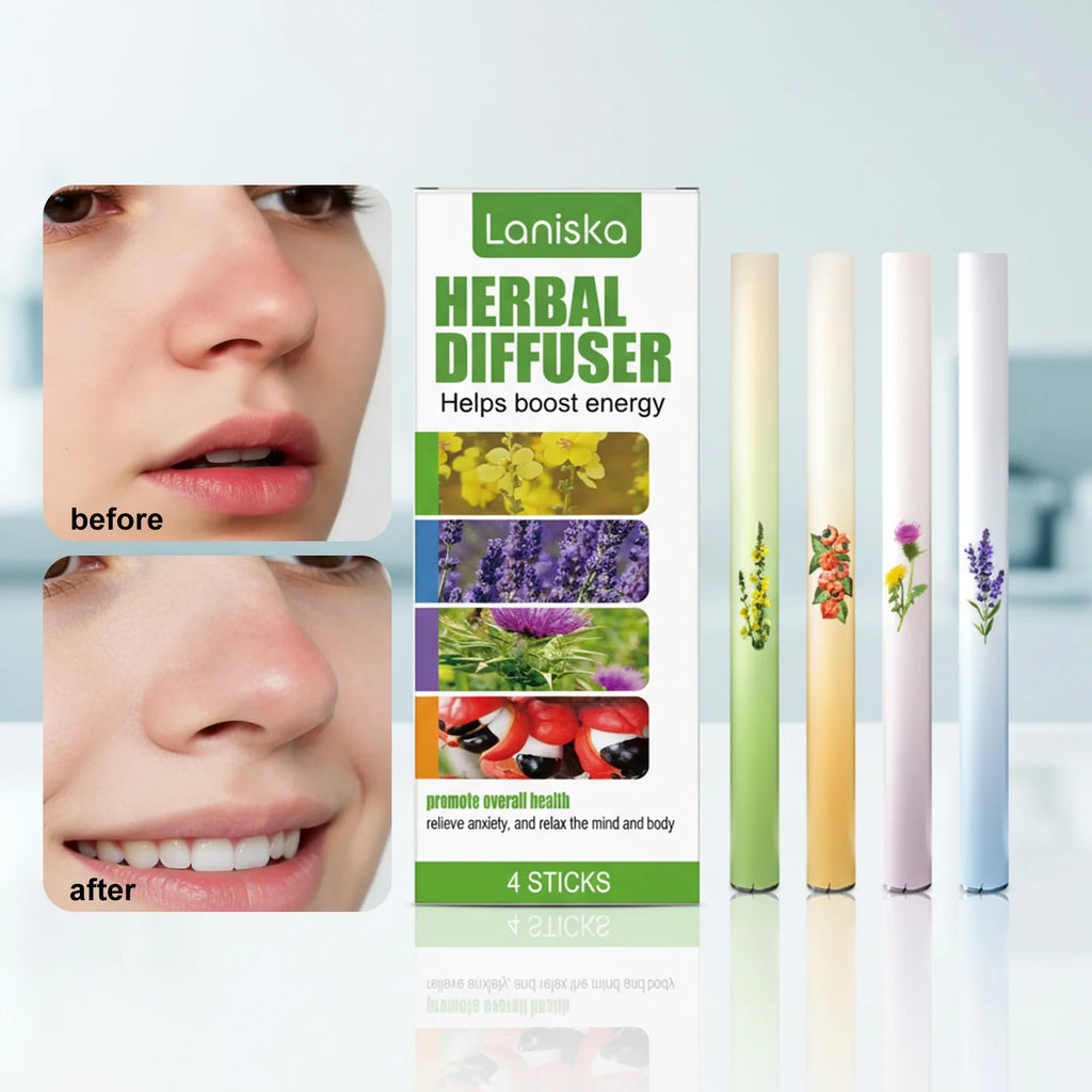 4pcs Care Stick Air Freshening Pen, Moisturizing Gentle Care for Smooth Breathing, Convenient Care Stick, Aromatherapy Fragrance