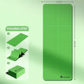 Foldable Yoga Mat 4mm Thick Eco Friendly Tpe Folding Travel Fitness Exercise Double Sided Non-Slip For Pilates & Floor Workouts