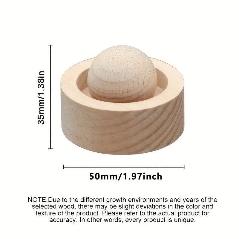 Mini Wood Essential Oil Diffuser – Natural Fragrance Aroma Diffuser for Car & Home