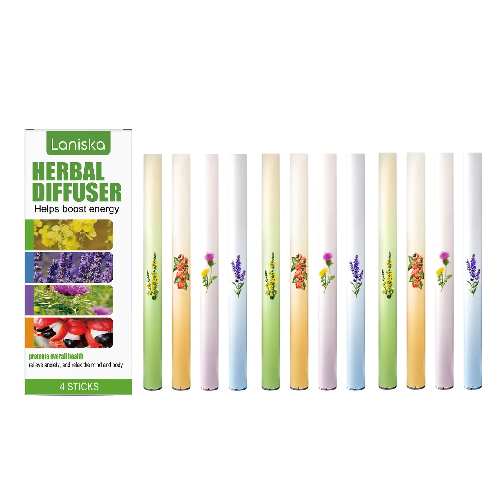 4pcs Care Stick Air Freshening Pen, Moisturizing Gentle Care for Smooth Breathing, Convenient Care Stick, Aromatherapy Fragrance