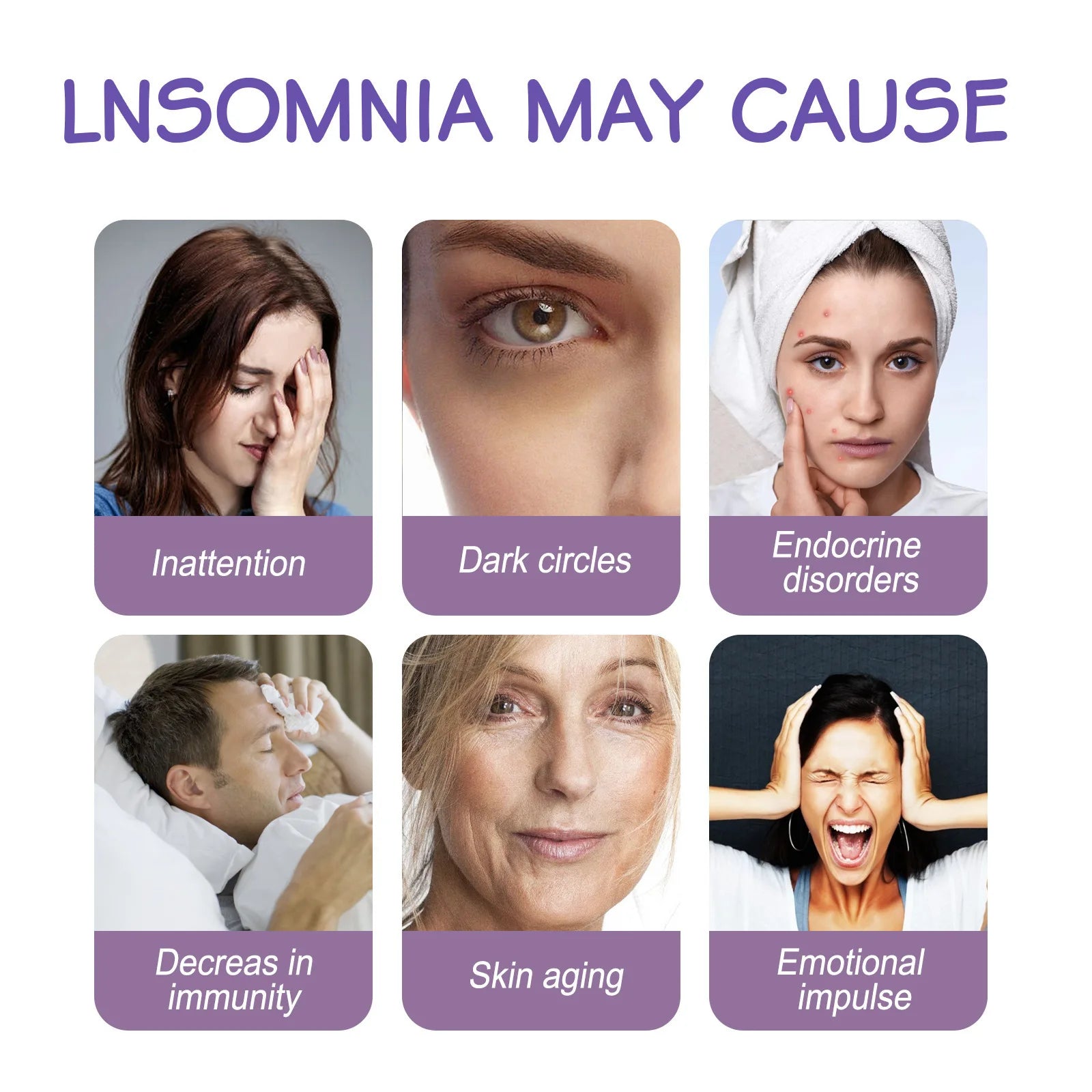 Lavender Sleep Spray Relieves Fatigue, Protects Sleep, Relaxes Body and Mind, and Falls Asleep Spray